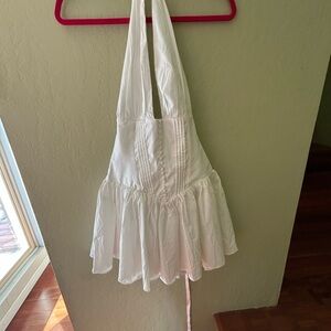 Oh Polly halterneck White Dress